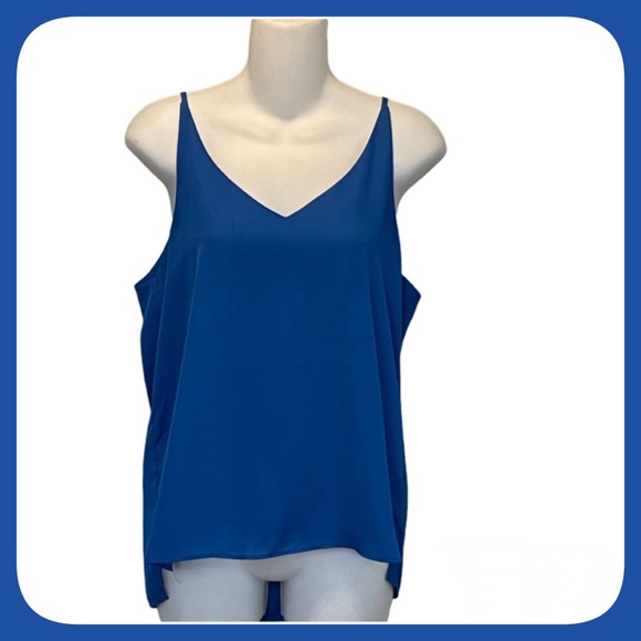 Stella Luce Tops - STELLA LUCE Royal Blue Camisole Tank Top Medium